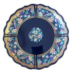 【生活遊器】花鳥　カップ＆ソーサー、大皿セットの画像