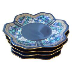 【生活遊器】花鳥　カップ＆ソーサー、大皿セットの画像