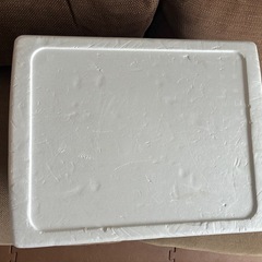 発泡スチロールの箱　2個の画像