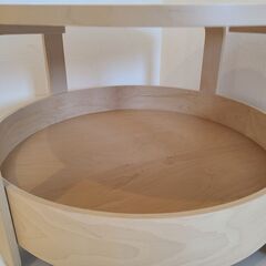 IKEA  コーヒーテーブル　BORGEBY 美品の画像