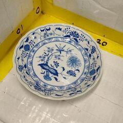 0615-306 Royal Flowers 青い花柄 パスタ皿