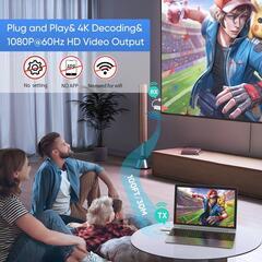 ワイヤレスHDMI無線化 HDMI ワイヤレス送受信機セット28m安定転送距離の画像