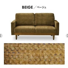 【元値53,000円】シュリンプ2p 2人掛け ソファの画像