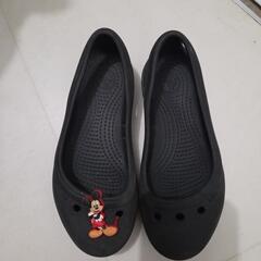 クロックスcrocs　C10 17.5cm ミッキーのシビッツチャーム付きの画像