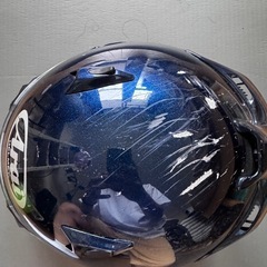 Arai SNELL QUANTUM-J グラスブルー／サイズⅢ-10mm（M:57-58cm／L:59-60cm）の画像