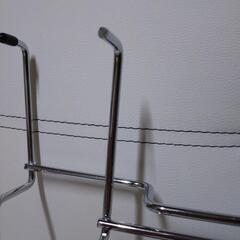 新品未使用！2個セットで！ゴミ袋ラック 屋内外 アウトドアの画像