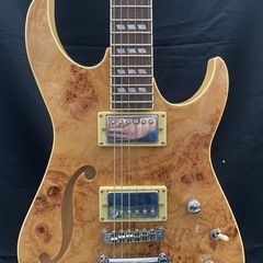 新品 オリジナル エレキギターバードアイメープルトップ＆バスウッ...