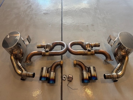 ポルシェ911　991 パワークラフト マフラー