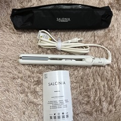 ヘアアイロン SALONIA サロニア ストレートアイロン24mmの画像