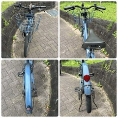 ビッケJ 22インチ　ブリヂストン　子供用自転車　ブルー　の画像