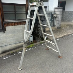ナカオ(NAKAO)　アルミ製　3脚・園芸脚立　サンキャクの画像