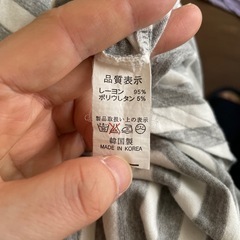 アシンメトリーTシャツ3点セット　ノーブランドの画像