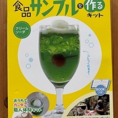 食品サンプルを作るキット クリームソーダ
