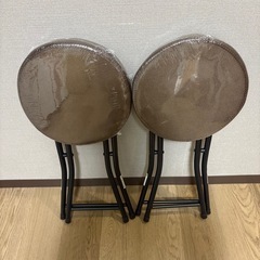 新品未使用❗️ニトリ 折りたたみ椅子 2脚の画像