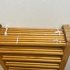 木製　ベビーサークルの画像