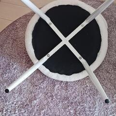 椅子　メイクチェア　リボンチェアの画像