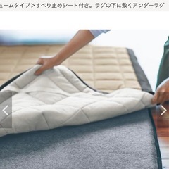 ラグの下に敷くアンダーラグ