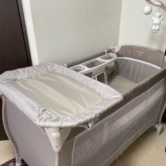 【受け渡し予定者決定】ベビーベッド＜Hauck Baby Cen...