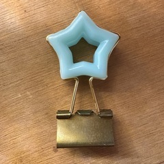 星型クリップの画像