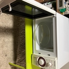 【格安】電子レンジお譲りします（年式古め／動作OK）の画像