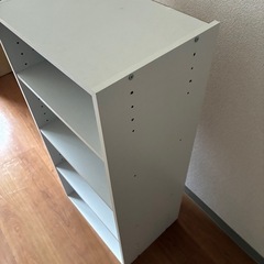 カラーボックス　ホワイトの画像