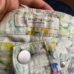 花柄デニム United arrows beauty & youthの画像