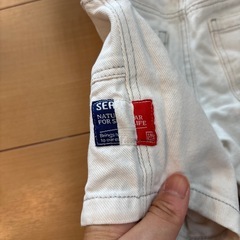 サイズ90 キッズ綿100%パンツの画像