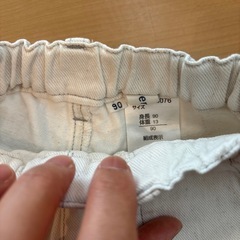 サイズ90 キッズ綿100%パンツの画像