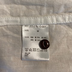 メンズシャツMの画像