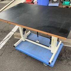 【エコツール豊田インター店】サカエ ガスバネ式昇降作業台昇降テー...