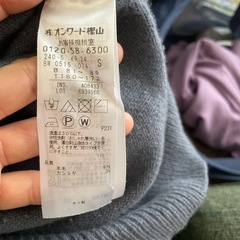 iCBカシミヤ混ニットの画像