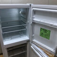 美品 ノンフロン冷凍冷蔵庫 アイリスオーヤマ/ RSD-14A-W 2021年 2ドア 142L キッチン家電 一人暮らし【糸島市内 送料無料】 250615-3の画像