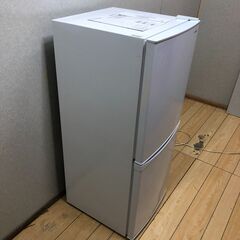 美品 ノンフロン冷凍冷蔵庫 アイリスオーヤマ/ RSD-14A-W 2021年 2ドア 142L キッチン家電 一人暮らし【糸島市内 送料無料】 250615-3の画像