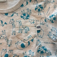 サイズ80 半袖シャツの画像