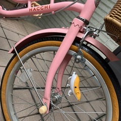 引取り限定・東京都】ブリヂストン HACCHI 18インチ 補助輪付属