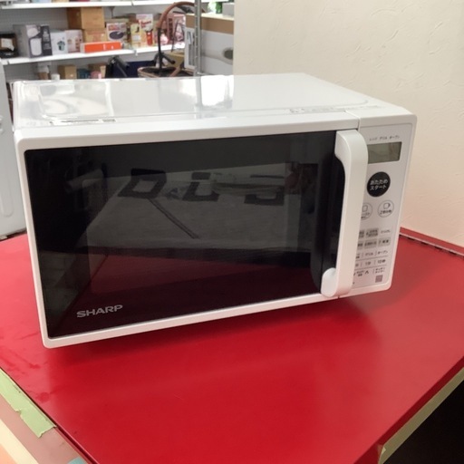 SHARP  シャープ　オーブンレンジ　RE-CE8-KW  2021年製 フラットテーブル