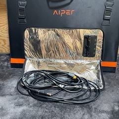 jackery700ポータブルバッテリーとソーラーパネルの画像