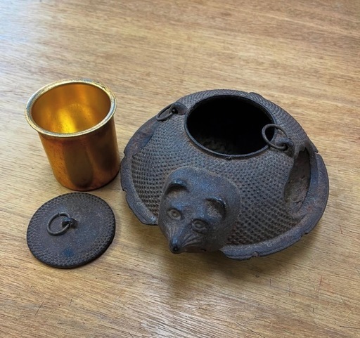 ぶんぶく茶釜　鉄急須　狸　たぬき　南部鉄器 ぶんぶく茶釜鉄急須狸たぬき南部鉄器