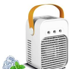 卓上冷風機 冷風扇 冷風扇風機 200ml水タンク 静音 省エネ...
