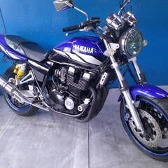 YAMAHA XJR400R-3 黒/青 車検予備検対応車 エン...