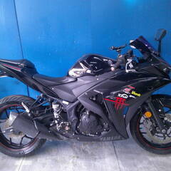 YAMAHA YZF-R3 黒 車検予備検対応車 エンジン始動動画 半額配送キャンペーン 期間限定価格 現状渡し諸経費￥0- 横浜 P-Yardの画像