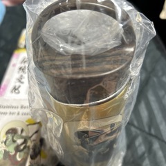 新品‼️和柄のマグボトル、風神雷神‼️400ml保温，保冷‼️の画像