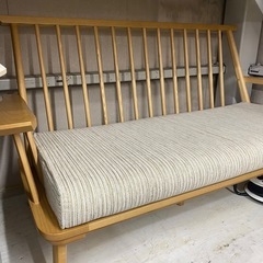 🉐SALE‼️12万円→5.5万円    【定価30万】HIDA　MINO　飛騨産業　3人掛け　ソファ　幅130×高83×奥75㎝　配達・処分可能🚚　朝霞市　リサイクルショップ　ケイラック朝霞田島店　志木市　和光市　GM368の画像
