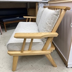 🉐SALE‼️12万円→5.5万円    【定価30万】HIDA　MINO　飛騨産業　3人掛け　ソファ　幅130×高83×奥75㎝　配達・処分可能🚚　朝霞市　リサイクルショップ　ケイラック朝霞田島店　志木市　和光市　GM368の画像
