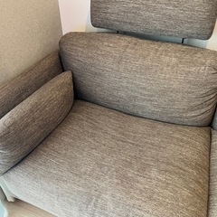 ニトリ　３人掛けソファの画像