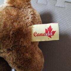 カナダ　ぬいぐるみ　ほぼ未使用の画像