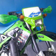 KAWASAKI KDX125SR 緑 エンジン始動確認 自賠責保険で乗れます 半額配送キャンペーン 限定 現状渡し諸経費￥0- 横浜 P-Yardの画像
