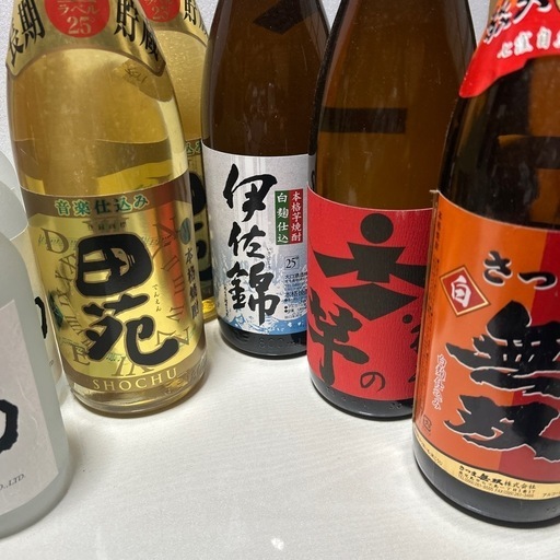 【未開封】本格焼酎 飲み比べ！一升瓶含15本セット／茜霧島・黒霧島など