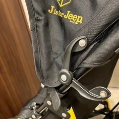 jeep ベビーカー バギー 故障部分あり イエローの画像