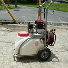 動力噴霧器 30Lタンク車　アサバAT-30S  中古　試運転済の画像